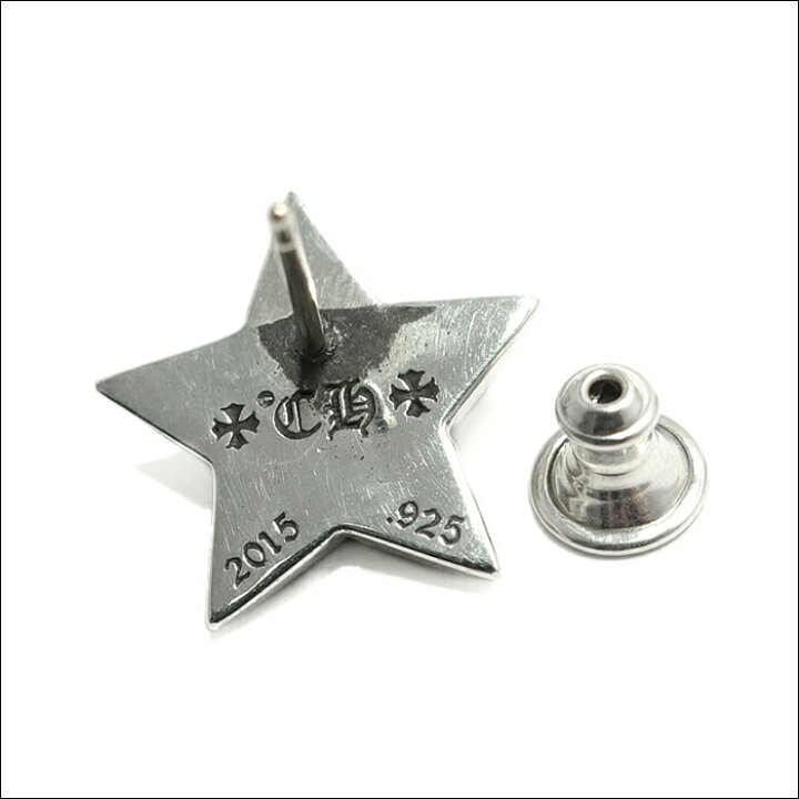 楽天市場】【CHROME HEARTS クロムハーツ】Large 5P STAR STUD ラージ  