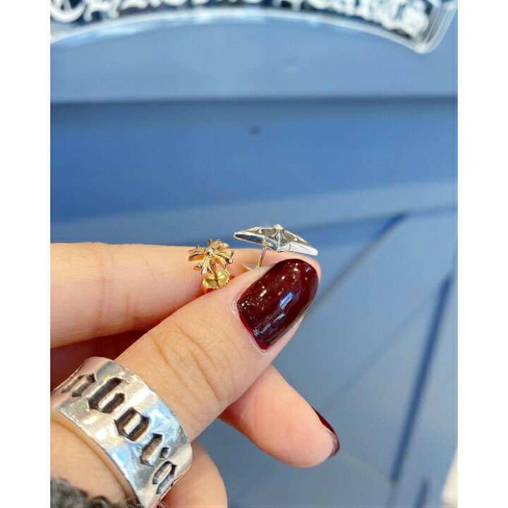 楽天市場】【CHROME HEARTS クロムハーツ】Large 5P STAR STUD ラージ  