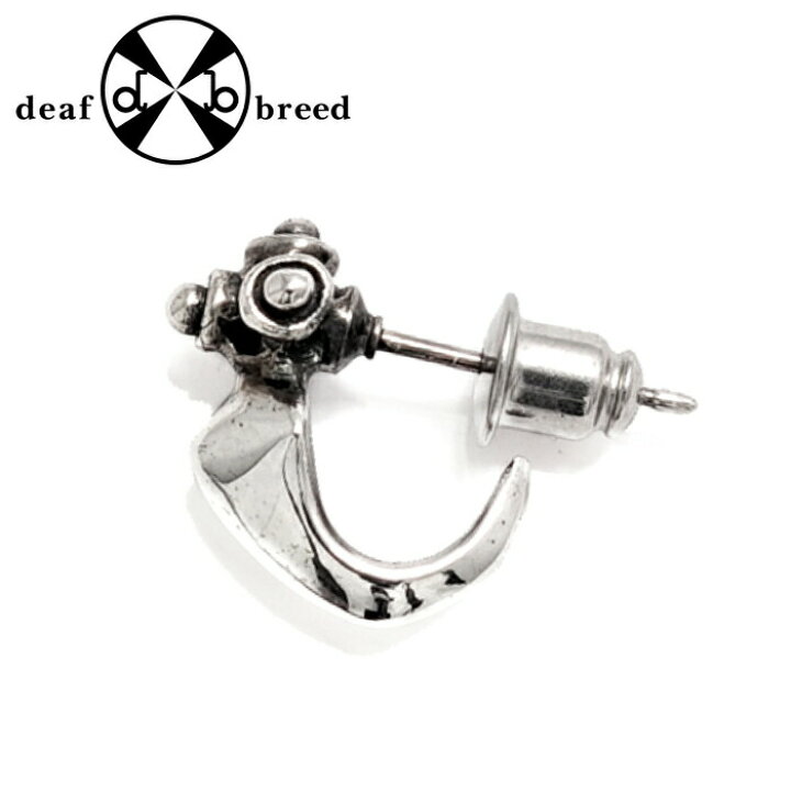 楽天市場 Deaf Breed デフブリード P 7 メンズ ピアス ブランド シンプル プレーンフープピアス メンズピアス シルバーアクセサリー925広島