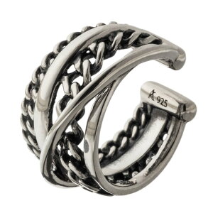 Y fB[X CJt Ў uhyArtemis Kings Ae~X LOXz약 C[Jt AKE0101 Gradation Kihei ear cuff Vo[ CJt Silver925 jZbNX 약