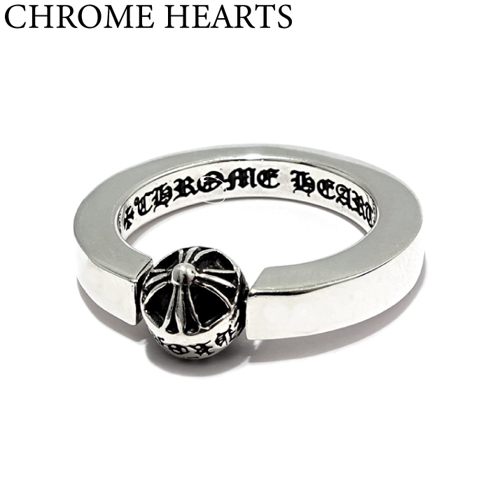 【CHROME HEARTS クロムハーツ】BEAD IN BAND ビーズ イン バンド メンズ リング | シルバーアクセサリー925広島