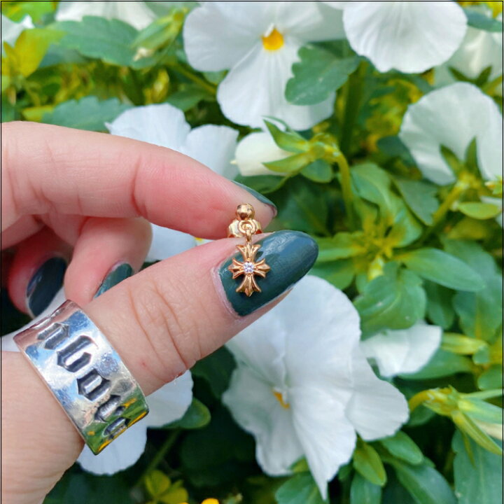 楽天市場】【CHROME HEARTS クロムハーツ】Tiny E CH Plus Drop w Dia  