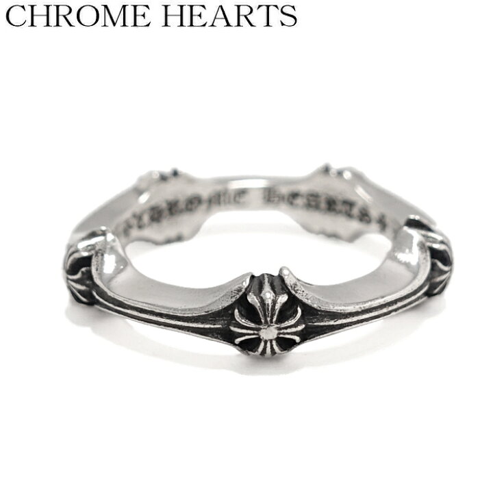 楽天市場】【CHROME HEARTS クロムハーツ】PLUS＆BONE RING プラス  