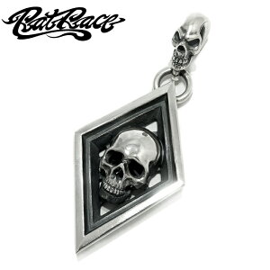 �yRat Race ���b�g���[�X�zDiamond With Skull Top �X�J���l�b�N���X �V���o�[�A�N�Z�T���[ �V���o�[925 �X�J���y���_���g Silver925 R.A.W Rat Another World