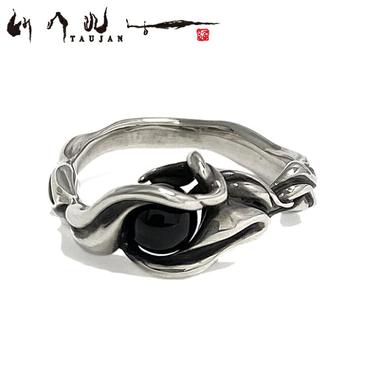 楽天市場】【TAUJAN タウジャン】337-08 リング シルバー925 脈 メンズ  