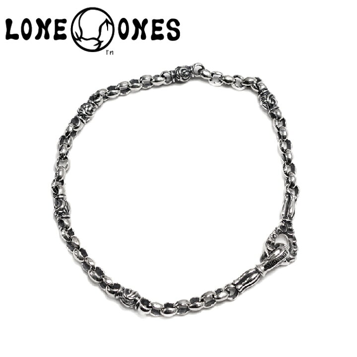 楽天市場】【LONE ONES ロンワンズ】Mini Silk Eagle Chain Bracelet 