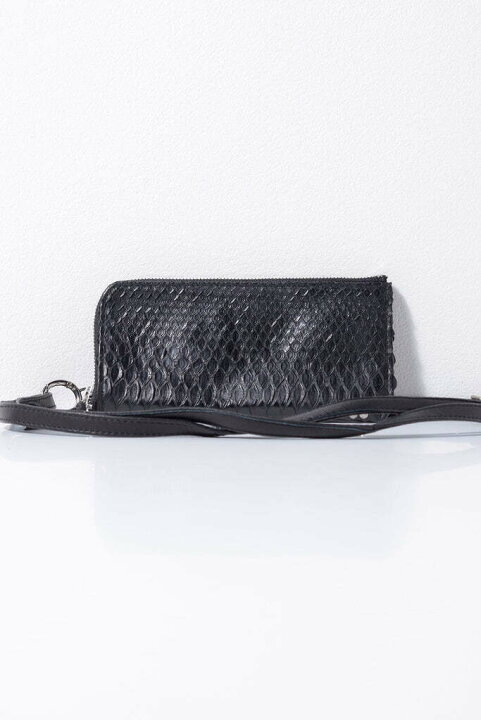 楽天市場】【KMRii ケムリ】2202-W05B Drop Purse 02 Black ドロップ 