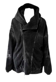 先行予約8-9月入荷予定【KMRii ケムリ】2402-JK07 Cordoba Fleece Hooded Jacket コルドバ フリース フーデッド ジャケット