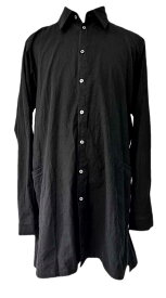 先行予約8-9月入荷予定【KMRii ケムリ】2402-SH06 Hand Stitch Flannel Long Shirt ロングシャツ