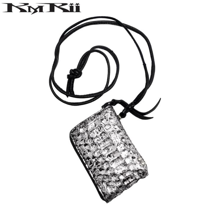 楽天市場】【KMRii ケムリ】1901-BG18 Sheep Skin Pouch / Chrome 