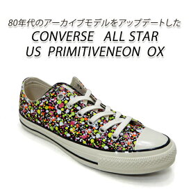 CONVERSE/コンバース スニーカー メンズ ローカット ALL STAR US PRIMITIVENEON OX ブラック 送料無料 セール