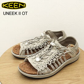 【返品交換送料無料】KEEN キーン UNEEK II OT ユニーク ツー オーティー Plaza Taupe/Plaza Taupe プラザトープ/プラザトープ サンダル 靴 スニーカー シューズ アウトドア キャンプ コンフォート メンズ 木村真氏 コラボレーションモデル