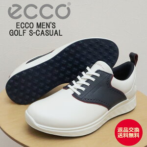 ő100|CgobNIHvGg[IyԕizECCO GR[ ECCO M GOLF S-CASUAL GR[ Y St S-JWAWHITE/NAVY XpCNX C Xj[J[ RtH[g V[