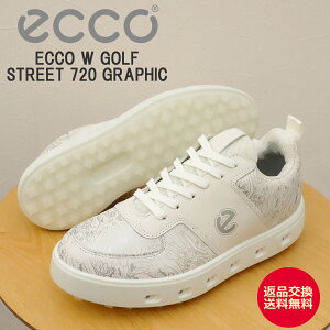 yԕizECCO GR[ ECCO W GOLF STREET 720 GRAPHIC GR[ EBY St Xg[g720 OtBbN WHITE/SILVER zCg/Vo[ GORE-TEX SAebNX XpCNX fB[X C 