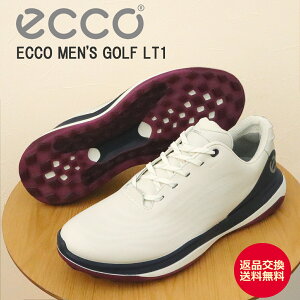��4/15����I�|�C���g�ő�39�{�I�v�G���g���[�I�y�ԕi�������������zECCO �G�R�[ ECCO M GOLF LT1 �G�R�[ �����Y �S���t LT1 WHITE �z���C�g �X�p�C�N���X �C �X�j�[�J�[ �R���t�H�[�g �V���[�Y ���K 