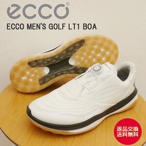 ő100|CgobNIHvGg[IyԕizECCO GR[ ECCO M GOLF LT1 BOA GR[ Y St LT1 {A WHITE zCg XpCNX C Xj[J[ RtH[g V[