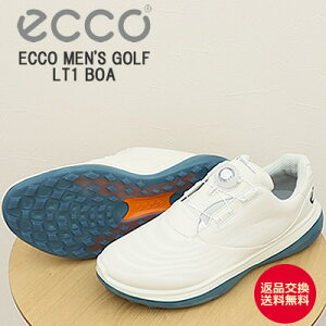 ő100|CgobNIHvGg[IyԕizECCO GR[ ECCO MEN'S GOLF LT1 BOA GR[ Y St LT1 {A WHITE/PETROL zCg/yg[ XpCNX C Xj[J[ 