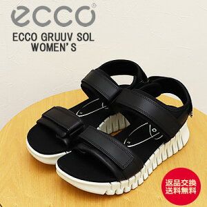 ő100|CgobNIHvGg[IyԕizECCO GR[ GRUUV SOL WOMENfS O[u \ EBY BLACK ubN RtH[g Xgbv SANDAL T_ AEghA 