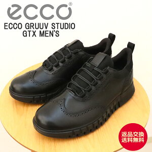 ő100|CgobNIHvGg[yԕizECCO GR[ ECCO GRUUV STUDIO GTX MEN'S O[u X^WI SAebNX Y BLACK ubN C Xj[J[ JWA V[