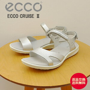 ő100|CgobNIHvGg[IyԕizECCO GR[ CRUISE II N[Y 2 PURE SILVER sAVo[ EBY RtH[g SANDAL T_ AEghA JWA 