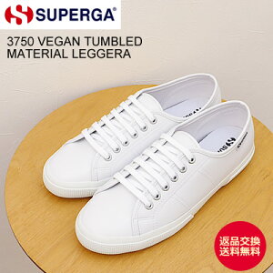 ��4/9����I�|�C���g�ő�38�{�I�v�G���g���[�I�y�ԕi�������������zSUPERGA �X�y���K 3750 VEGAN TUMBLED MATERIAL LEGGERA ���B�[�K�� �^���u���}�e���A�� ���b�W�F�[�� WHITE �z���C�g �����Y ���f�B�[�X