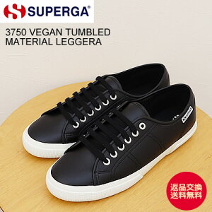 ��4/6-11����I�|�C���g�ő�38�{�I�v�G���g���[�I�y�ԕi�������������zSUPERGA �X�y���K 3750 VEGAN TUMBLED MATERIAL LEGGERA ���B�[�K�� �^���u���}�e���A�� ���b�W�F�[�� BLACK �u���b�N �����Y ���f�B�[