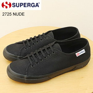 ��4/10����I�|�C���g�ő�29�{�I�v�G���g���[�I�y�ԕi�������������zSUPERGA �X�y���K 2725 NUDE �k�[�h BLACK �u���b�N �����Y ���f�B�[�X �C �L�����o�X �X�j�[�J�[ �V���[�Y �y�� �M�t�g �v���[