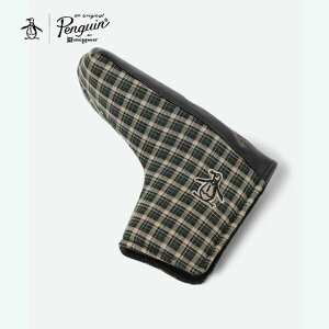 11/1IPő21{ő100|CgobNIHy[zPenguin by Munsingwear yM oC }VOEFA PUTTER COVER(BLADE) p^[Jo[ (u[h) BLACK ubN Y fB[X S