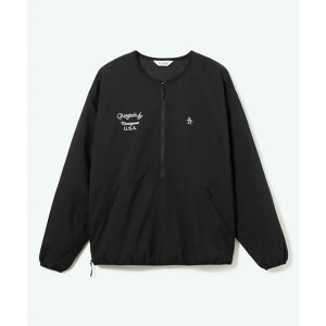 【即納】Penguin by Munsingwear ペンギン バイ マンシングウェア 4WAY STRETCH BRUSHED MESH LINING PULLOVER ストレッチ ブラッシュド メッシュ ライニング プルオーバー BEIGE ベージュ BLACK ブラック プルオー