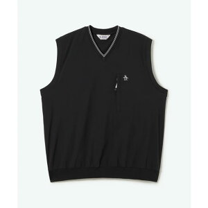 y[zPenguin by Munsingwear yM oC }VOEFA UTILITY NYLON RIPSTOP VEST [eBeB iC bvXgbv xXg BEIGE x[W BLACK ubN vI[o[ VlbN Y S