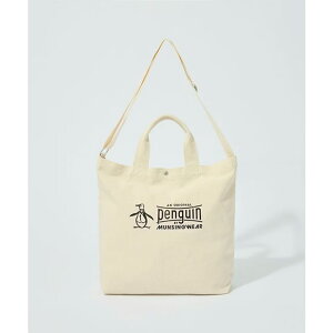 ő100|CgobNIHvGg[y[zPenguin by Munsingwear yM oC }VOEFA 2WAY Tote Bag c[EFC g[gobO WHITE zCg LoX St yK戵X