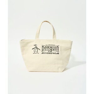 11/30IPő31{ő100|CgobNIHy[zPenguin by Munsingwear yM oC }VOEFA Round Tote Bag Eh g[gobO WHITE zCg LoX St J[go
