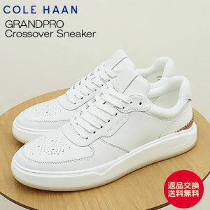 ��4/6-11����I�|�C���g�ő�38�{�I�v�G���g���[�I�y�ԕi�������������zCOLE HAAN �R�[���n�[�� GRANDPRO Crossover Sneaker �O�����h�v�� �N���X�I�[�o�[ �X�j�[�J�[ OPTIC WHITE/OPTIC WHITE �I�v�e�B�b�N�z��