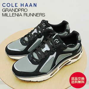 ��6/4-11����IP�ő�39�{�I�ő�100���|�C���g�o�b�N�I�H���y�ԕi�������������zCOLE HAAN �R�[���n�[�� GRANDPRO MILLENIA RUNNERS �O�����h�v�� �~���j�A �����i�[�Y BLACK/LAVA SMOKE/IVORY �u���b�N/���o�X��