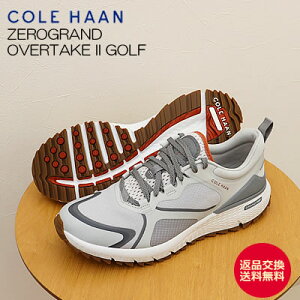 �y�ԕi�������������zCOLE HAAN �R�[���n�[�� ZEROGRAND OVERTAKE II GOLF �O�����h�v�� �Z���O�����h �I�[�o�[�e�C�N2 �S���t GLACIER GRAY/MONUMENT G.�O���[/���j�������g �����Y �X�j�[�J�[ �S���t�V���[