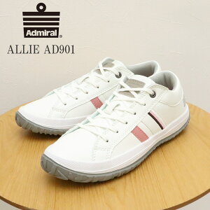 ��4/10����I�|�C���g�ő�29�{�I�v�G���g���[�IAdmiral �A�h�~���� ALLIE �A���[ AD-901 WHITE/PINK �z���C�g/�s���N �V���[�Y �X�j�[�J�[ �J�W���A�� ��� ���f�B�[�X �w�l�C �M�t�g �v���[���g ����
