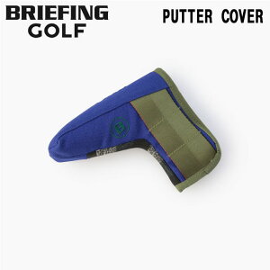 ��5/11-16����IP�ő�38�{���ő�100���|�C���g�o�b�N�I�H���y���[�zBRIEFING GOLF �u���[�t�B���O �S���t KNIT PUTTER COVER WL �j�b�g �p�^�[ �J�o�[ �E�b�h�����h BLUE �����Y ���f�B�[�X �w�b�h�J�o�[ 