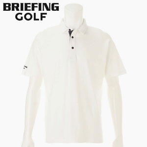 ő100|CgobNIHvGg[y[zBRIEFING GOLF u[tBO St ST MS SLEEVE LOGO SHIRT RELAXED FIT Y X[u S Vc bNXtBbg WHITE zCg Y 