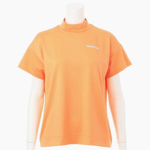 ő100|CgobNIHvGg[y[zBRIEFING GOLF u[tBO St WOMENS BACK LOGO LINE HIGH NECK RELAXED FIT EBY obNSC nClbN NXg tBbg ORANG