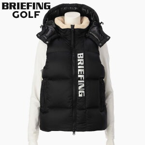 12/1IPő30{ő100|CgobNIHy[zBRIEFING GOLF u[tBO St HOL WOMENfS LIMONTA DOWN PARKA VEST EBY ^ _E p[J[ xXg BLACK ubN _E