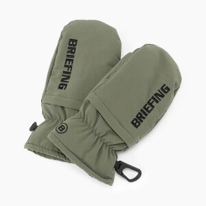 12/4-11IPő38{ő100|CgobNIHy[zBRIEFING GOLF u[tBO St STORMFLEECE WARM MITTENS Xg[t[X EH[ ~g SAND Th BLACK ubN CHARCOAL `R