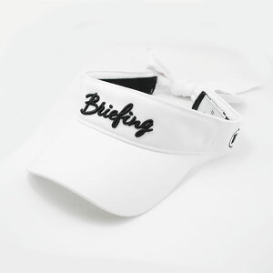 10/6-9IPő28{ő100|CgobNIHy[zBRIEFING GOLF u[tBO St WS RIBBON VISOR fB[X { oCU[ BLACK ubN NAVY lCr[ WHITE zCgyK戵