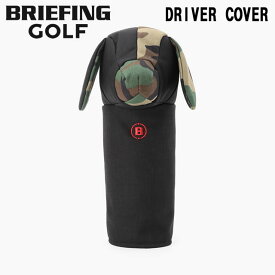 ★最大100％ポイントバック！？要エントリー★【即納】BRIEFING GOLF ブリーフィング ゴルフ DOGGY DRIVER COVER COMBI ドギー ドライバーカバー コンビ BLACK × WOODLAND CAMO ブラック × ウッドランド カモ メンズ レディース　【正規取扱店】ルフエ ruffue