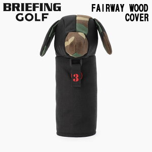 ő100|CgobNIHvGg[y[zBRIEFING GOLF u[tBO St DOGGY FAIRWAY WOOD COVER COMBI hM[ tFAEFCEbh Jo[ Rr BLACK×WOODLAND CAMO ubN×Ebh