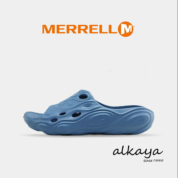 Merrell Outdoor Slide Hydro Slide 2 Sandal Steel Blue M9 W11 Casual Water Beach 楽天市場】MERRELL メレル HYDRO SLIDE 2 ハイドロ スライド2  main image 2