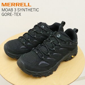 ő100|CgobNIHvGg[MERRELL  MOAB 3 SYNTHETIC GORE-TEX Au3VZeBbN SAebNX TRIPPLE BLACK gvubN Y Xj[J[ AEghA V[Y C 