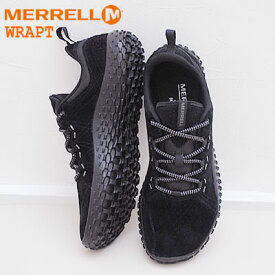 MERRELL メレル メンズ レディース WRAPT ラプト BLACK/BLACK ブラック/ブラック 靴 スニーカー アウトドア コンフォート シューズ ベアフット【あす楽対応】
