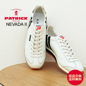 ★5/23-27★P最大29倍！要エントリー★【返品交換送料無料】PATRICK パトリック NEVADA II ネバダ2 WHT ホワイト 【17510】 靴 スニーカー シューズ 【あす楽対応】