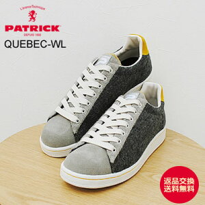 11/25IPő40{ő100|CgobNIHyԕizPATRICK pgbN QUEBEC-WL PxbNEE[ GRY O[ C@Xj[J[@V[Y@{ Y fB[X Mt