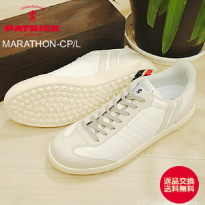 �y�ԕi�������������zPATRICK �p�g���b�N MARATHON-CP/L �}���\���E�J�b�v/���U�[ WH/GY �z���C�g/�O���[�@�C�@�X�j�[�J�[ �X�p�C�N���X �S���t�V���[�Y ���{�� �����Y ���f�B�[�X �M�t�g �v���[��